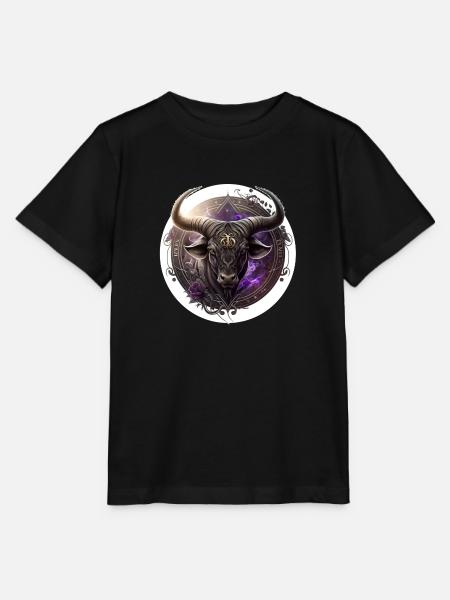 Stier-Horoskop - Stanley/Stella Kinder T-Shirt MINI CREATOR - Schwarz