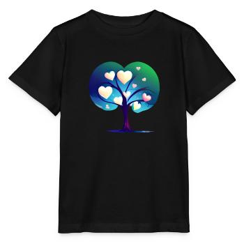 Valentinstag Hochzeit Liebe Verlobung Muttertag - Stanley/Stella Kinder T-Shirt MINI CREATOR  - Schwarz - Vorne - Mikhail (115cm)