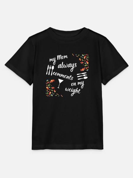 Kommentare von Mama - Stanley/Stella Kinder T-Shirt MINI CREATOR - Schwarz