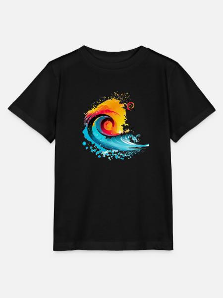 SummerWave X1 - Stanley/Stella Kinder T-Shirt MINI CREATOR - Schwarz