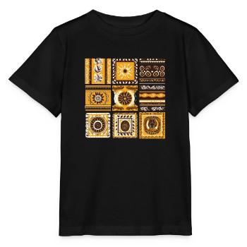 Afrikanische Folklore - Stanley/Stella Kinder T-Shirt MINI CREATOR  - Schwarz - Vorne - Mikhail (115cm)