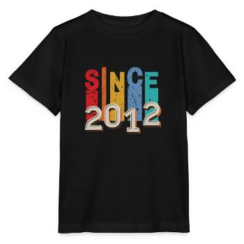 Since 2012 retro - T-shirt bio MINI CREATOR Stanley/Stella Enfant - noir - Devant - Mikhail (115cm)