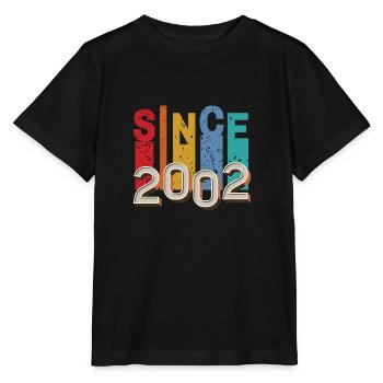 Since 2002 retro - T-shirt bio MINI CREATOR Stanley/Stella Enfant - noir - Devant - Mikhail (115cm)