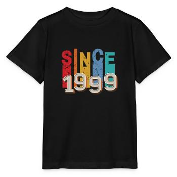 Since 1999 retro - T-shirt bio MINI CREATOR Stanley/Stella Enfant - noir - Devant - Mikhail (115cm)