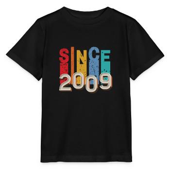 Since 2009 retro - T-shirt bio MINI CREATOR Stanley/Stella Enfant - noir - Devant - Mikhail (115cm)