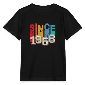Since 1968 retro - T-shirt bio MINI CREATOR Stanley/Stella Enfant - noir - Devant - Mikhail (115cm)