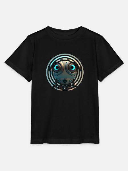 Im Robot - Stanley/Stella Kinder T-Shirt MINI CREATOR  - Schwarz