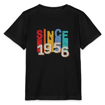 Since 1956 retro - T-shirt bio MINI CREATOR Stanley/Stella Enfant - noir - Devant - Mikhail (115cm)