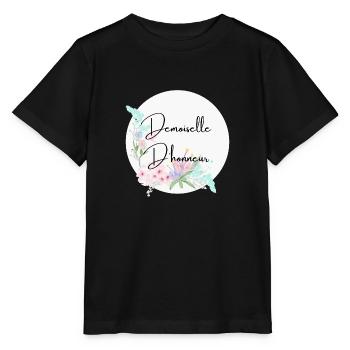 Demoiselle d'honneur - T-shirt bio MINI CREATOR Stanley/Stella Enfant - noir - Devant - Mikhail (115cm)