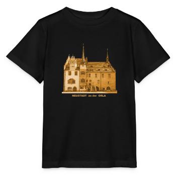 Neustadt an der Orla Rathaus Thüringen - Stanley/Stella Kinder T-Shirt MINI CREATOR  - Schwarz - Vorne - Mikhail (115cm)