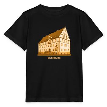 Eilenburg City Hall Saxony Düben Heath Mulde - Stanley/Stella MINI CREATOR Kids’ T-Shirt - black - Front - Mikhail (115cm)