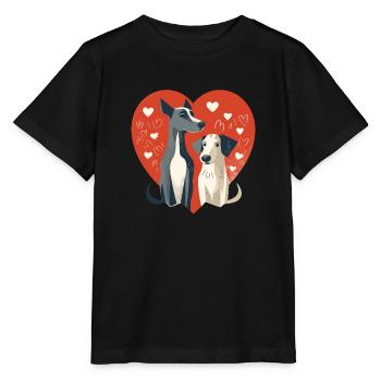 Hundeliebe - Stanley/Stella Kinder T-Shirt MINI CREATOR  - Schwarz - Vorne - Mikhail (115cm)