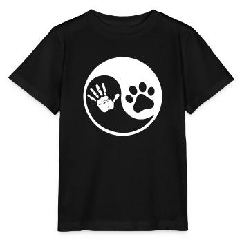 Hund Dog - Stanley/Stella Kinder T-Shirt MINI CREATOR  - Schwarz - Vorne - Mikhail (115cm)