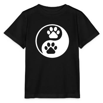 Hund Dog - Stanley/Stella Kinder T-Shirt MINI CREATOR  - Schwarz - Vorne - Mikhail (115cm)