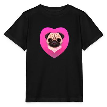 Dog Bulldog Dogs Dog Owners Dog Owners - Stanley/Stella MINI CREATOR Kids’ T-Shirt - black - Front - Mikhail (115cm)