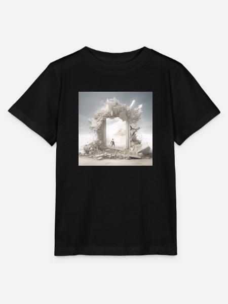 Wüstendurchbruch - Stanley/Stella Kinder T-Shirt MINI CREATOR - Schwarz
