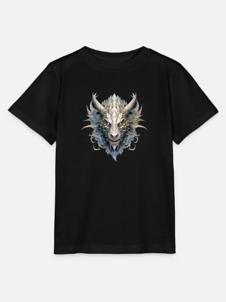 Goth Dragon - Stanley/Stella Kinder T-Shirt MINI CREATOR - Schwarz