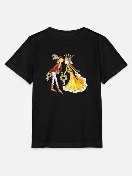 Landshuter T Shirt Hochzeit Pärchen - Stanley/Stella Kinder T-Shirt MINI CREATOR  - Schwarz