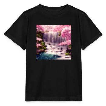 Une vue magnifique - T-shirt bio MINI CREATOR Stanley/Stella Enfant - noir - Devant - Mikhail (115cm)
