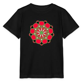 Modèle - T-shirt bio MINI CREATOR Stanley/Stella Enfant - noir - Devant - Mikhail (115cm)