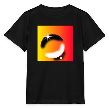 Modèle - T-shirt bio MINI CREATOR Stanley/Stella Enfant - noir - Devant - Mikhail (115cm)