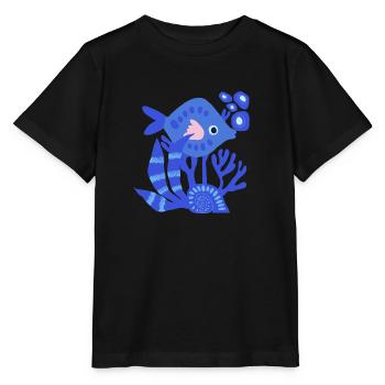Underwater - Stanley/Stella MINI CREATOR Kids’ T-Shirt - black - Front - Mikhail (115cm)