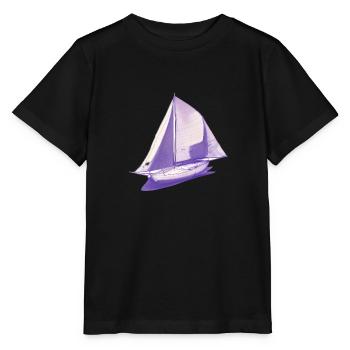 voilier voilier voilier voilier voilier voilier - T-shirt bio MINI CREATOR Stanley/Stella Enfant - noir - Devant - Mikhail (115cm)