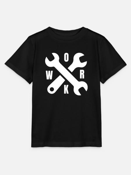 Handwerker Handyman Handwerk Werkzeug Baustelle - Stanley/Stella Kinder T-Shirt MINI CREATOR  - Schwarz