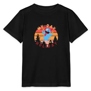 Mein Urlaubstag - Stanley/Stella Kinder T-Shirt MINI CREATOR  - Schwarz - Vorne - Mikhail (115cm)