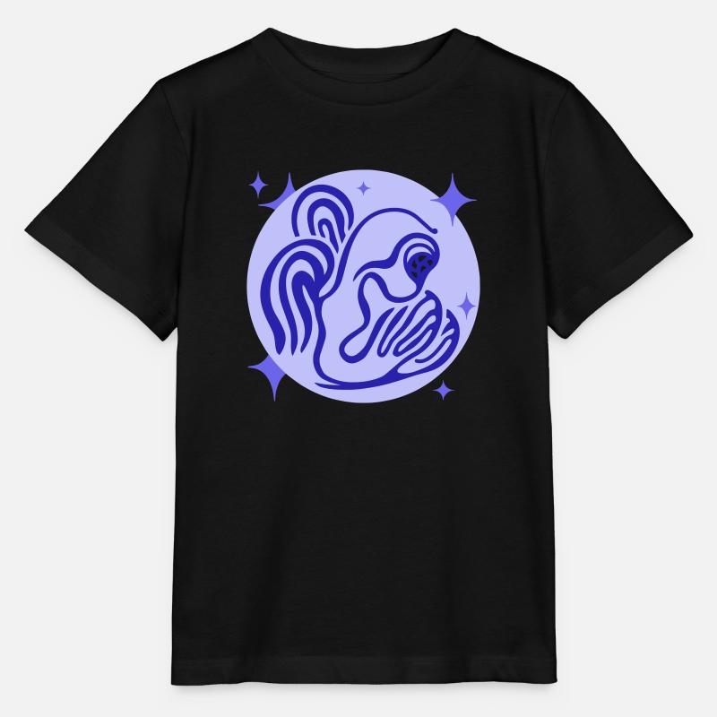 Engel und Dunkelheit. Ängstliche Hoffnung - Stanley/Stella Kinder T-Shirt MINI CREATOR - Schwarz