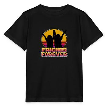 Amis pour toujours - T-shirt bio MINI CREATOR Stanley/Stella Enfant - noir - Devant - Mikhail (115cm)