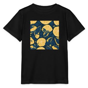 Lemon - Stanley/Stella MINI CREATOR Kids’ T-Shirt - black - Front - Mikhail (115cm)