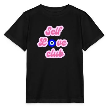 Selbstliebe-Club - Stanley/Stella Kinder T-Shirt MINI CREATOR  - Schwarz - Vorne - Mikhail (115cm)