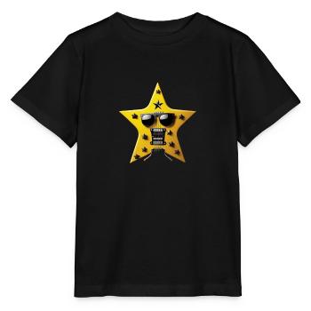 Rock and Roll Royalty The Guitar of a Star - Stanley/Stella MINI CREATOR Kids’ T-Shirt - black - Front - Mikhail (115cm)