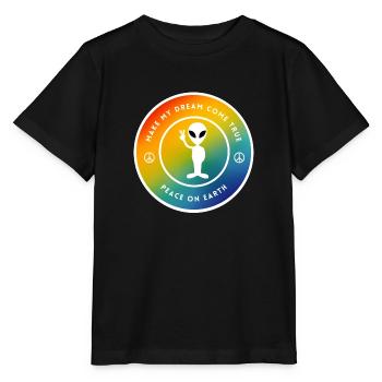 Weltfrieden - Stanley/Stella Kinder T-Shirt MINI CREATOR  - Schwarz - Vorne - Mikhail (115cm)