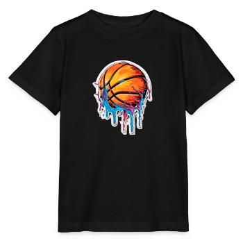 Basketball - Stanley/Stella MINI CREATOR Kids’ T-Shirt - black - Front - Mikhail (115cm)