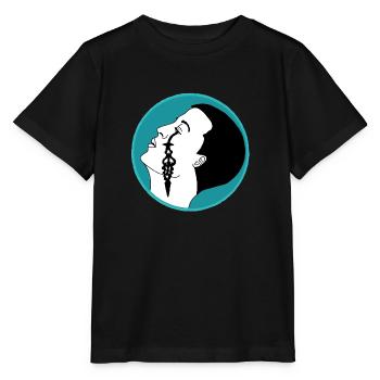 Tear of time - Stanley/Stella MINI CREATOR Kids’ T-Shirt - black - Front - Mikhail (115cm)