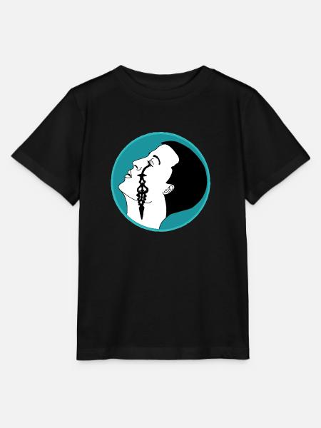 Träne der Zeit - Stanley/Stella Kinder T-Shirt MINI CREATOR - Schwarz
