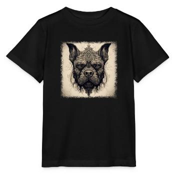 Funny Quote Beagle Dog Gift Dog Friendly Lover - Stanley/Stella MINI CREATOR Kids’ T-Shirt - black - Front - Mikhail (115cm)