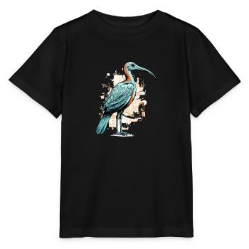 Gib the sacred Ibis - Stanley/Stella MINI CREATOR Kids’ T-Shirt - black - Front - Mikhail (115cm)