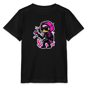 Canard de roche - T-shirt bio MINI CREATOR Stanley/Stella Enfant - noir - Devant - Mikhail (115cm)