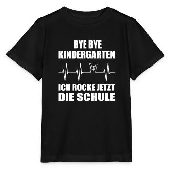 Einschulung - Stanley/Stella Kinder T-Shirt MINI CREATOR  - Schwarz - Vorne - Mikhail (115cm)