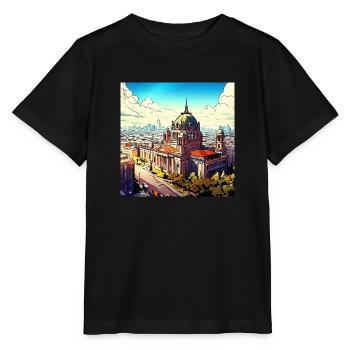 Cathedral - Stanley/Stella MINI CREATOR Kids’ T-Shirt - black - Front - Mikhail (115cm)