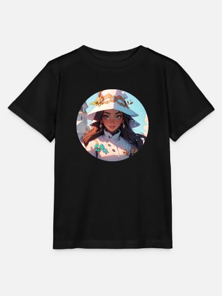 Princess 4 - Stanley/Stella Kinder T-Shirt MINI CREATOR - Schwarz