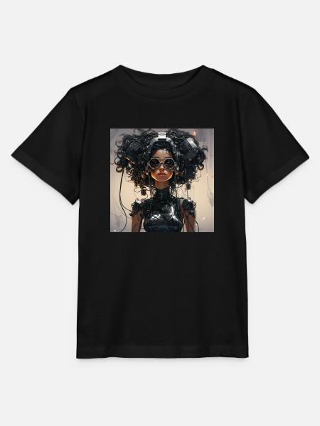 Cyber Punk - T-shirt bio MINI CREATOR Stanley/Stella Enfant - noir
