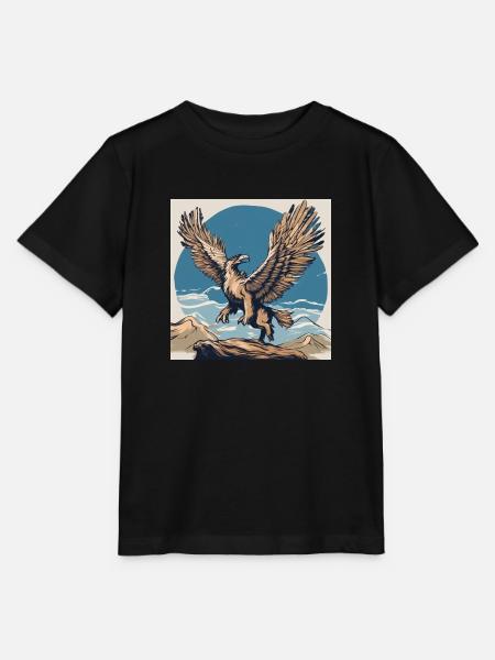 Adler 2.1 - Stanley/Stella Kinder T-Shirt MINI CREATOR - Schwarz