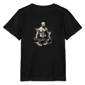 John Combattant MMA - T-shirt bio MINI CREATOR Stanley/Stella Enfant - noir - Devant - Mikhail (115cm)