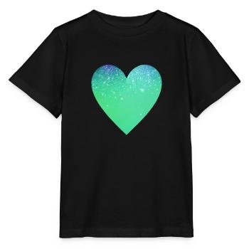 Saint-Valentin, Fête des mères, Amour, Fiançailles, Mariage - T-shirt bio MINI CREATOR Stanley/Stella Enfant - noir - Devant - Mikhail (115cm)