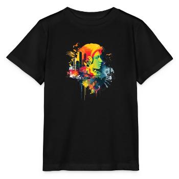 The joie de vivre in Rio de Janeiro is contagious - Stanley/Stella MINI CREATOR Kids’ T-Shirt - black - Front - Mikhail (115cm)
