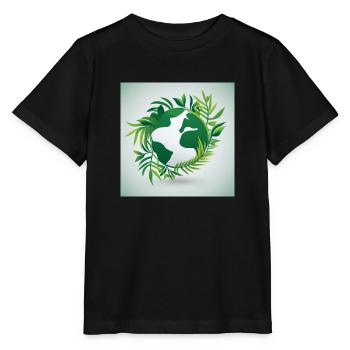 Monde durable - T-shirt bio MINI CREATOR Stanley/Stella Enfant - noir - Devant - Mikhail (115cm)